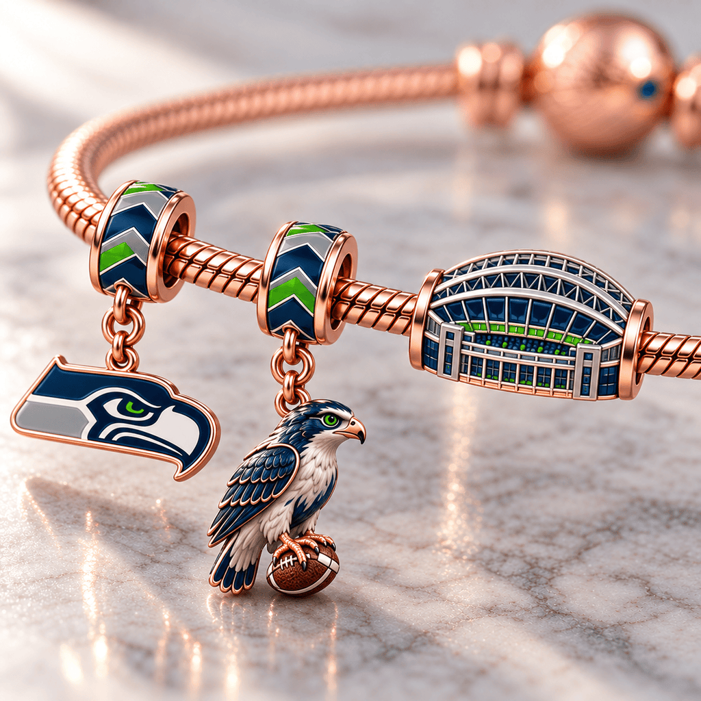 STSH Rose Gold Charm Bracelet Set HQH