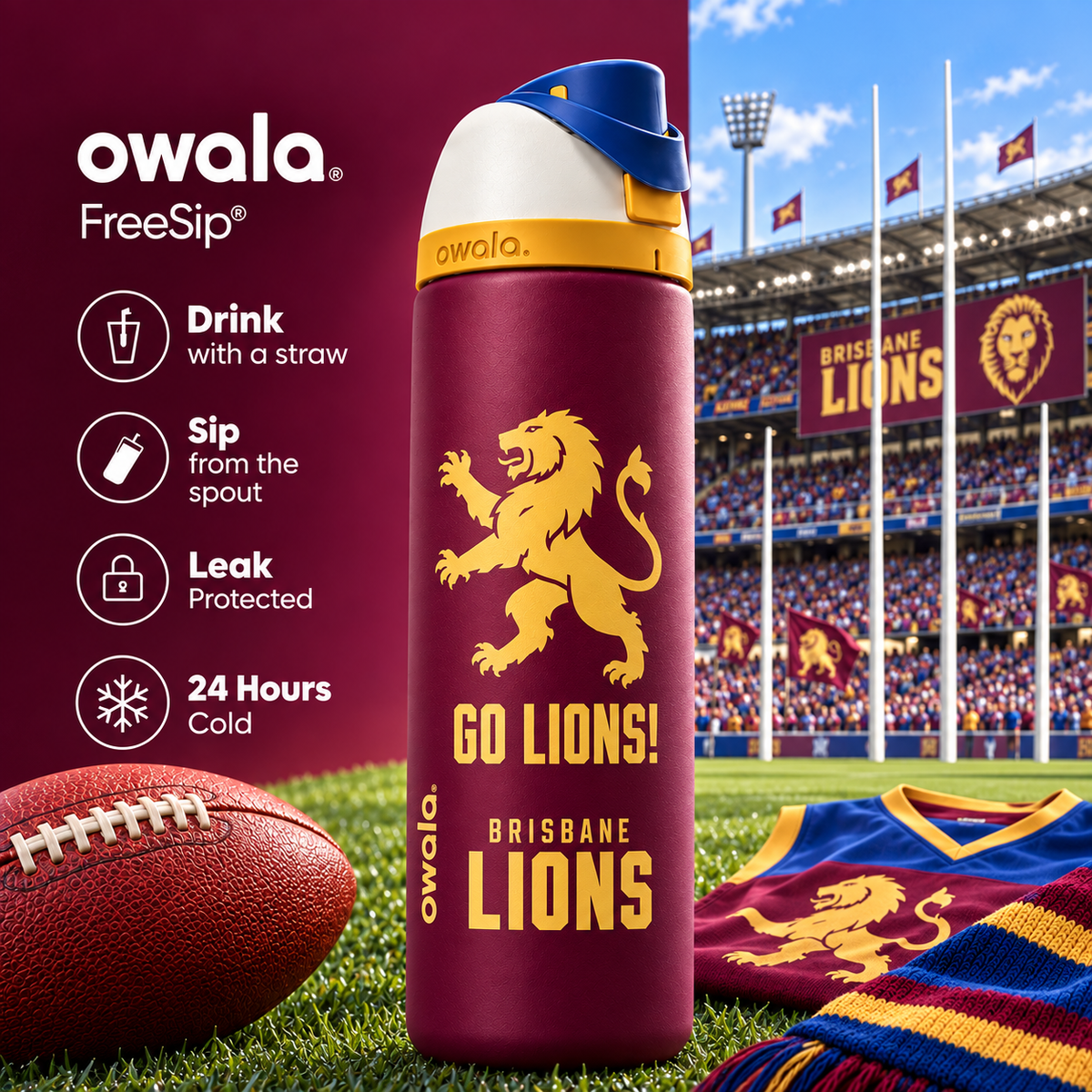 BRBL Owala Water Bottle TTTT